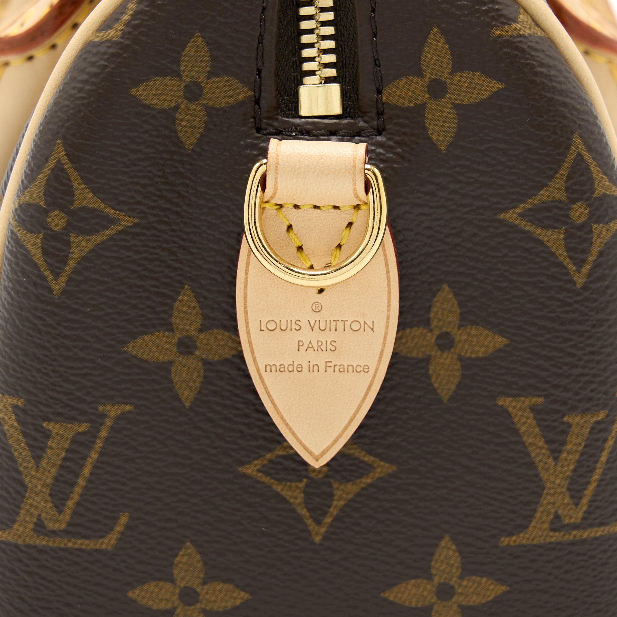 AAA Replica Louis Vuitton LV SPEEDY BANDOULIERE 20 MONOGRAM CANVAS WITH BLACK STRAP GHW
