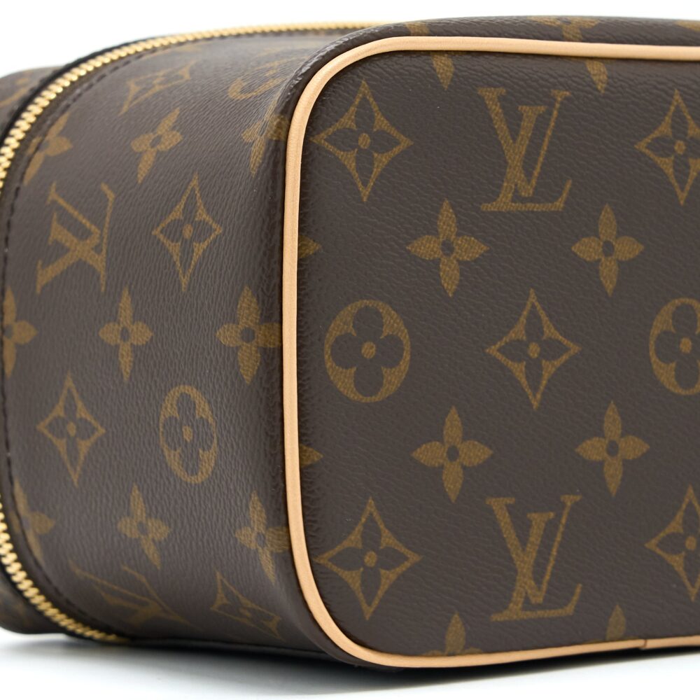 AAA Replica Louis Vuitton LV NICE MINI MONOGRAM CANVAS GHW (NEW VERSION)