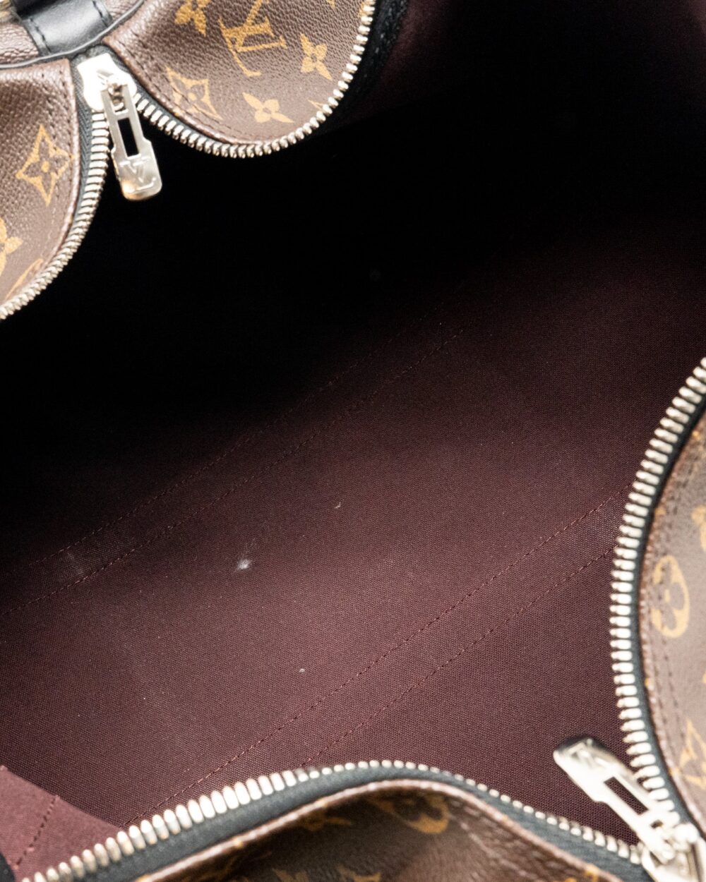 AAA Replica Louis Vuitton LV KEEPALL BANDOULIERE 45 MONOGRAM MACASSAR SHW