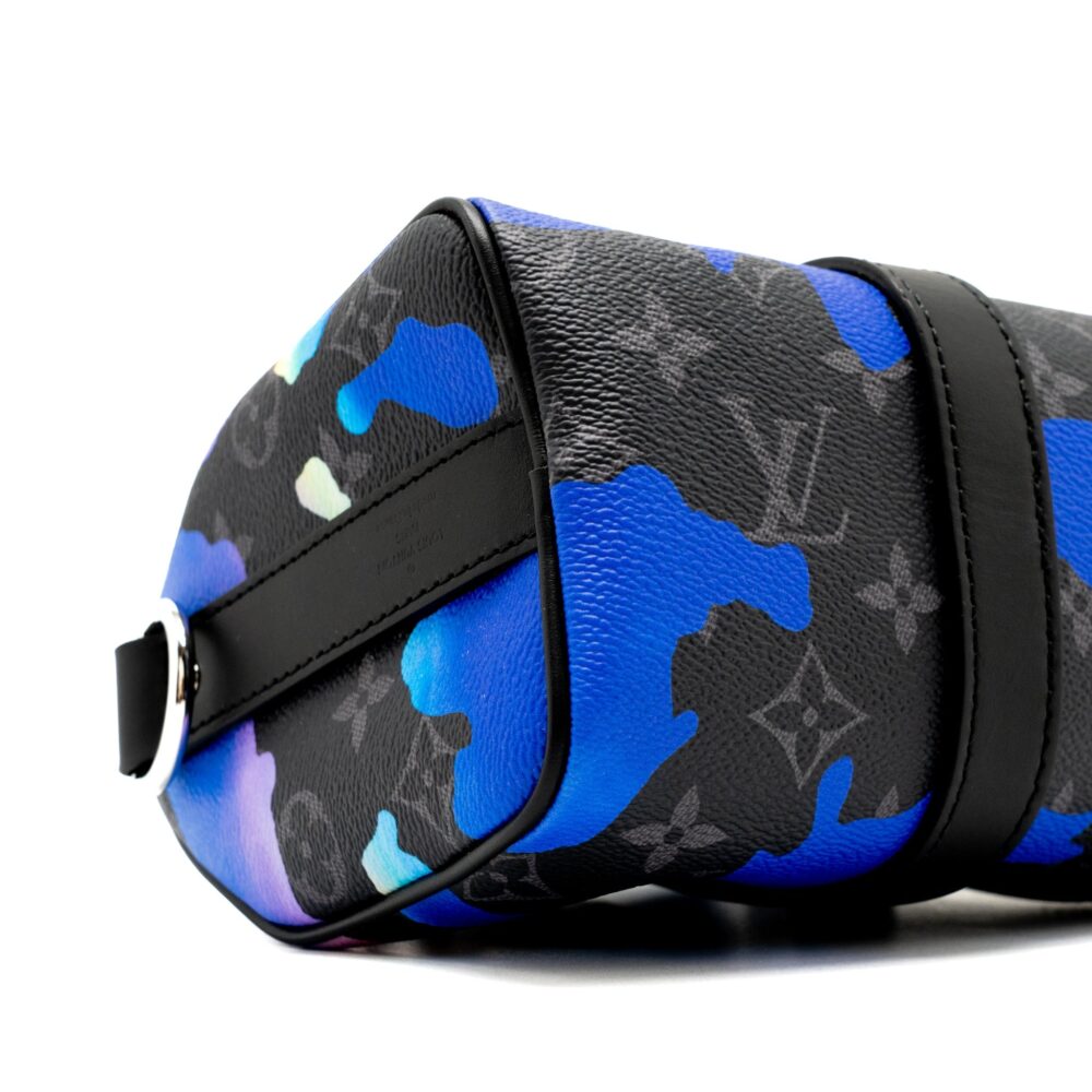 AAA Replica Louis Vuitton LV KEEPALL BANDOULIERE 25 SUNRISE MONOGRAM CANVAS SHW (NEW VERSION)