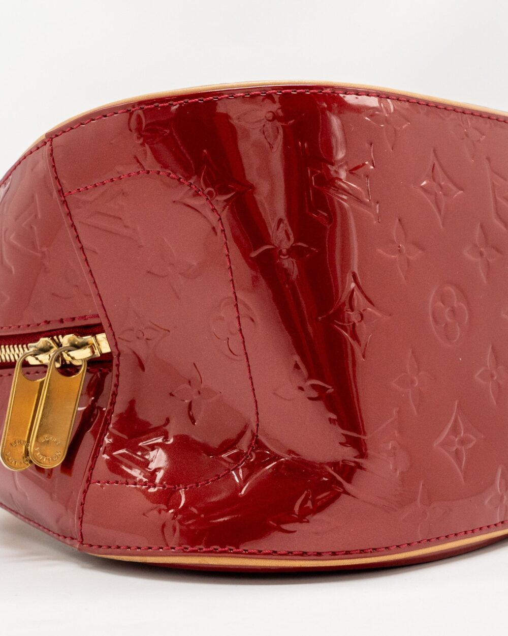 AAA Replica Louis Vuitton LV TROUVILLE PATENT LEATHER RED GHW