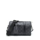 AAA Replica Louis Vuitton LV CITY KEEEPALL 27CM MONOGRAM ECLIPSE AND MONOGRAM ECLIPSE REVERSE