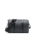 AAA Replica Louis Vuitton LV CITY KEEEPALL 27CM MONOGRAM ECLIPSE AND MONOGRAM ECLIPSE REVERSE