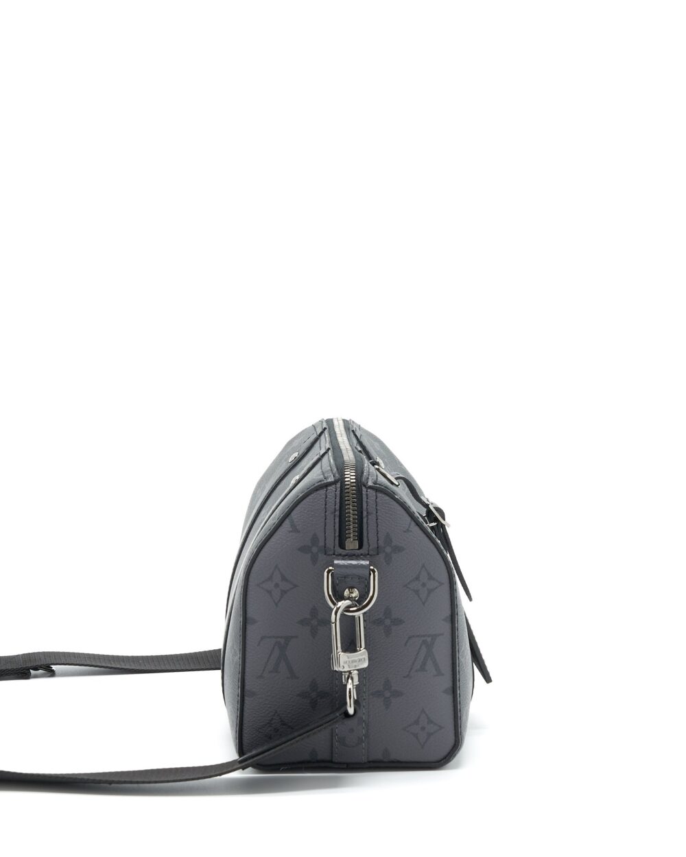 AAA Replica Louis Vuitton LV CITY KEEEPALL 27CM MONOGRAM ECLIPSE AND MONOGRAM ECLIPSE REVERSE