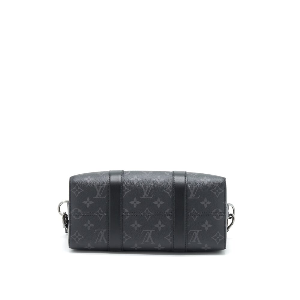 AAA Replica Louis Vuitton LV CITY KEEEPALL 27CM MONOGRAM ECLIPSE AND MONOGRAM ECLIPSE REVERSE