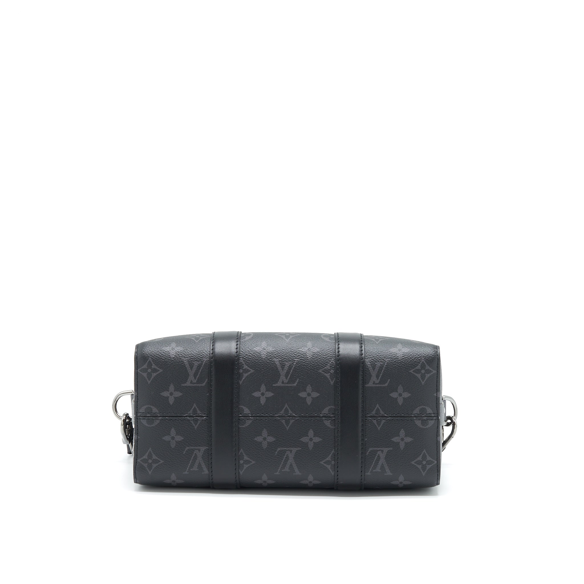 AAA Replica Louis Vuitton LV CITY KEEEPALL 27CM MONOGRAM ECLIPSE AND MONOGRAM ECLIPSE REVERSE