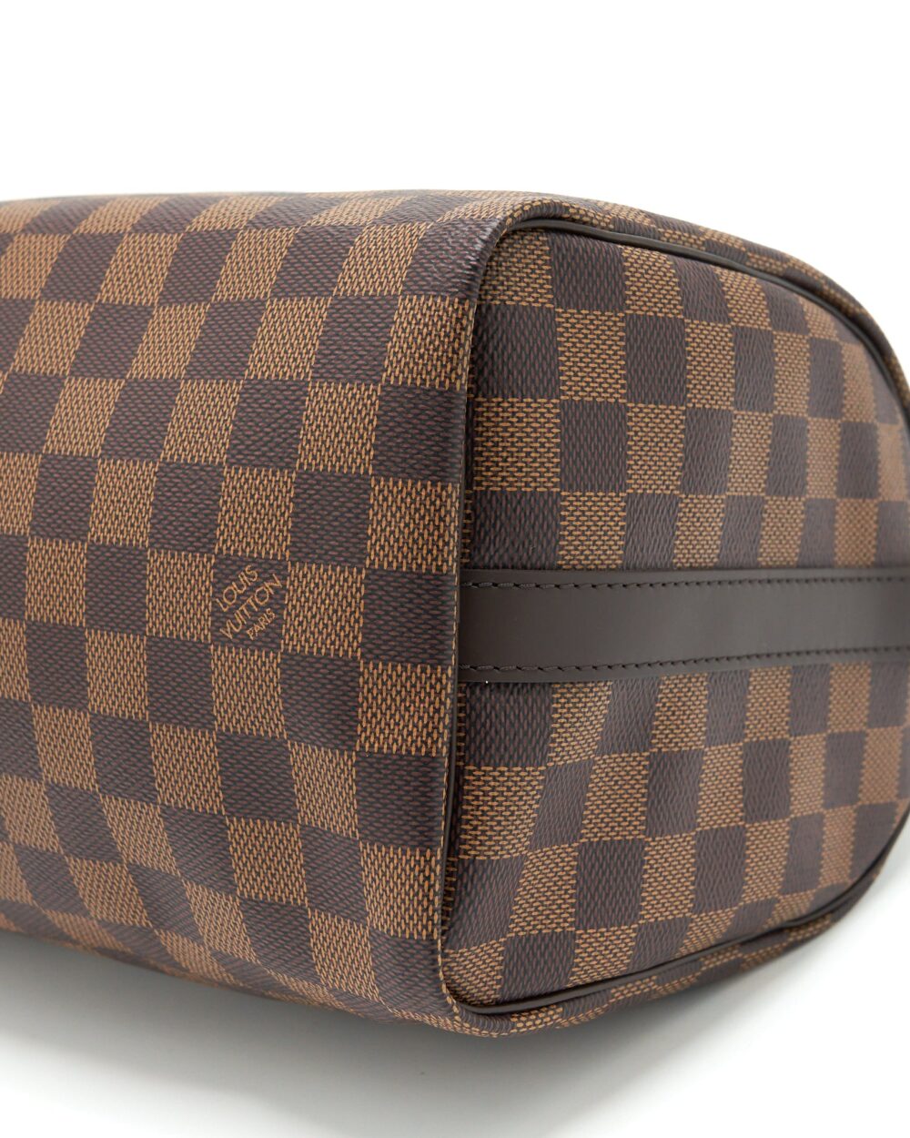 AAA Replica Louis Vuitton LV SPEEDY BANDOULIERE 25 DAMIER EBENE CANVAS GHW