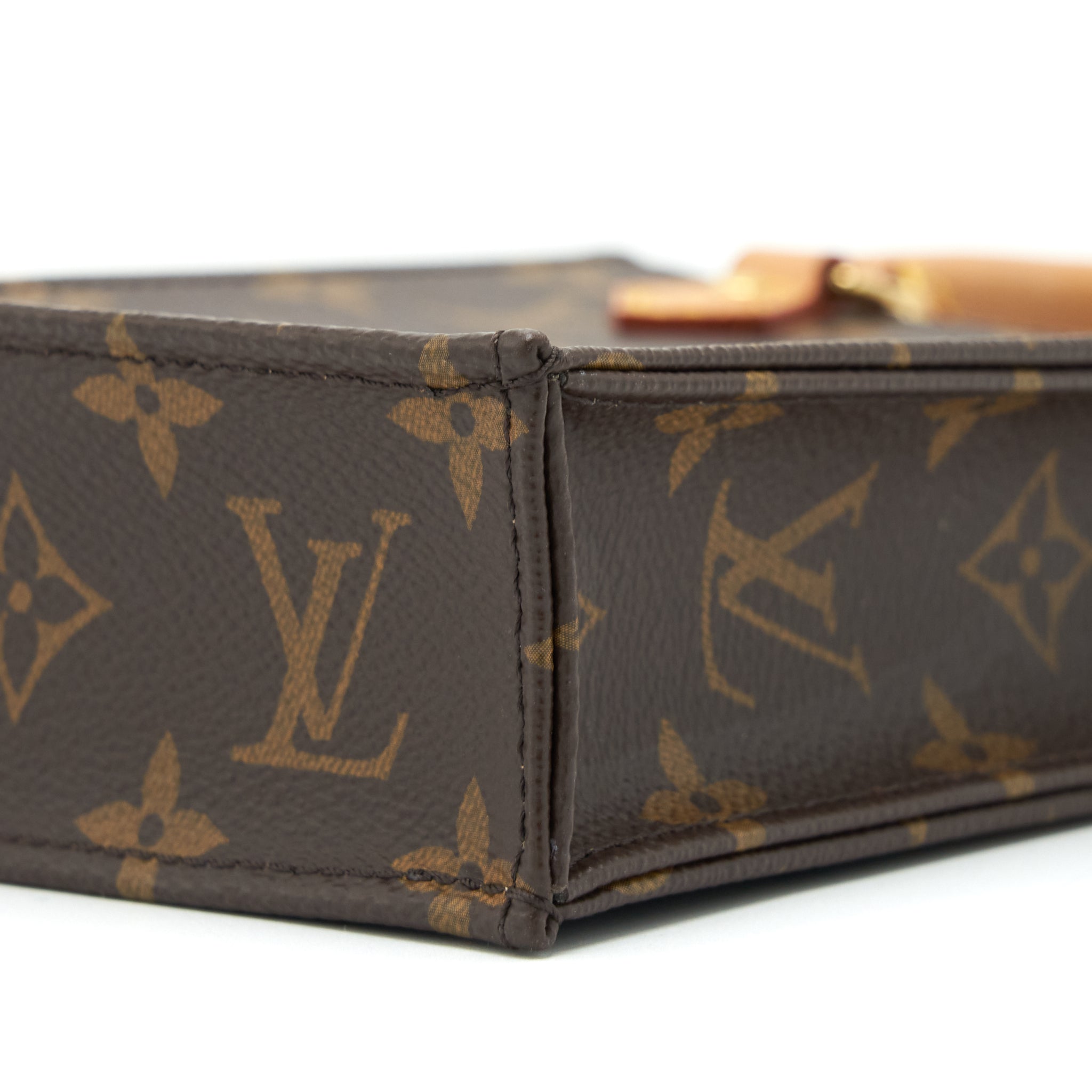 AAA Replica Louis Vuitton LV PETIT SAC PLAT MONOGRAM CANVAS YEAR 2020 GHW