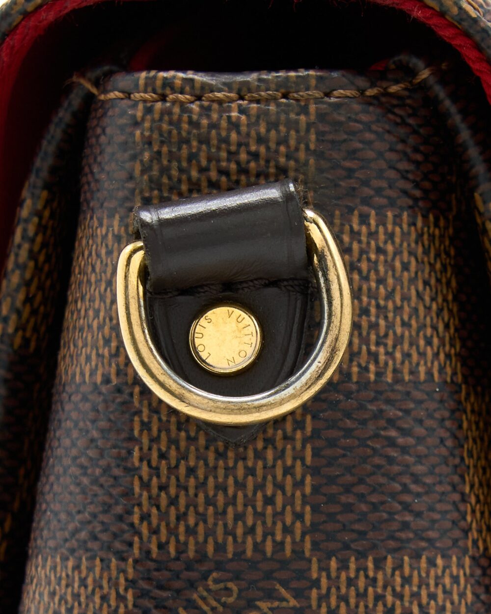 AAA Replica Louis Vuitton LV CROISETTE DAMIER EBENE GHW