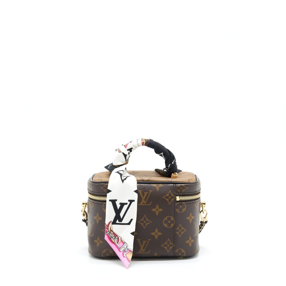 AAA Replica Louis Vuitton LV VANITY PM MONOGRAM CANVAS YEAR 2021 WITH AN EXTRA TWILLY