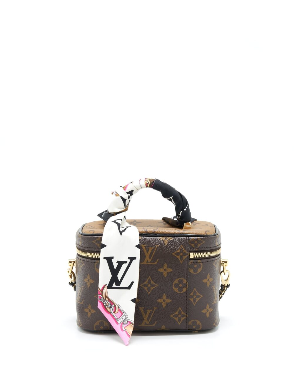 AAA Replica Louis Vuitton LV VANITY PM MONOGRAM CANVAS YEAR 2021 WITH AN EXTRA TWILLY