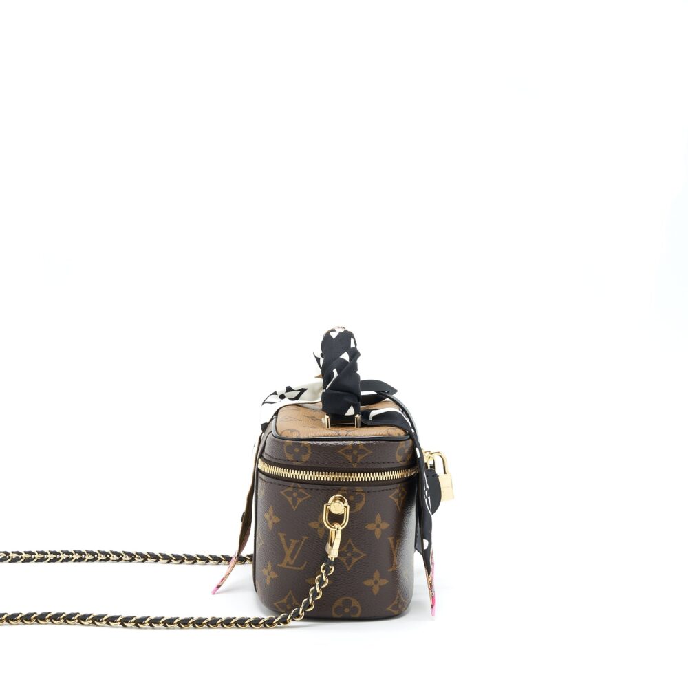 AAA Replica Louis Vuitton LV VANITY PM MONOGRAM CANVAS YEAR 2021 WITH AN EXTRA TWILLY