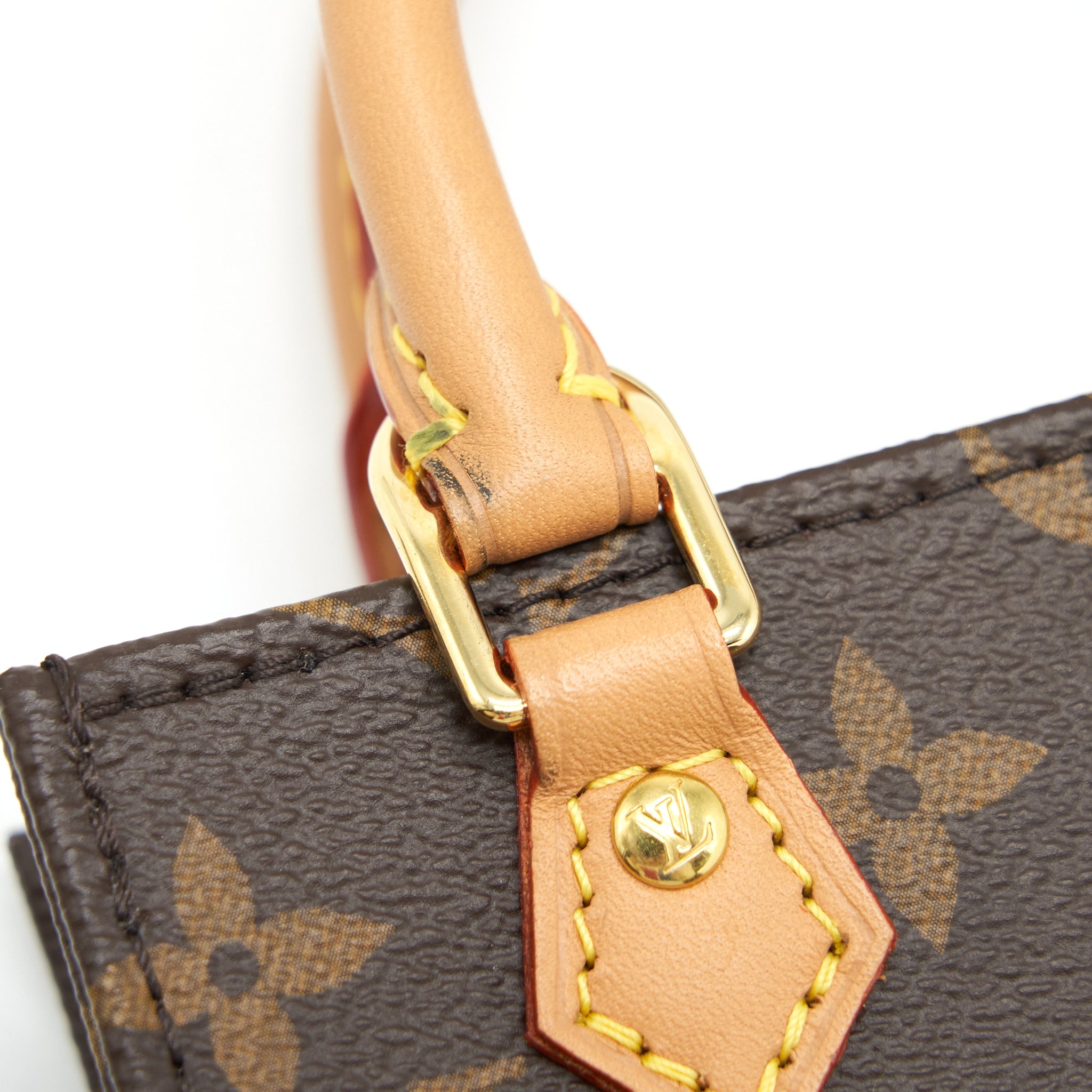AAA Replica Louis Vuitton LV PETIT SAC PLAT MONOGRAM CANVAS YEAR 2020 GHW