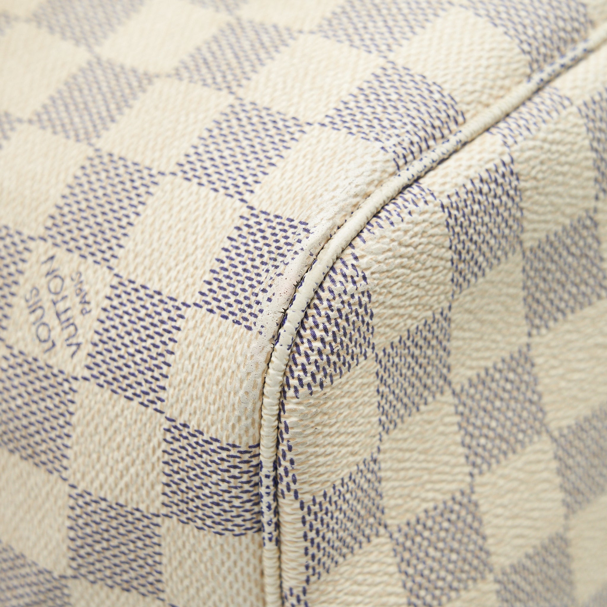 AAA Replica Louis Vuitton LV LOUIS VUITTOM NEVERFULL MM DAMIER AZUR