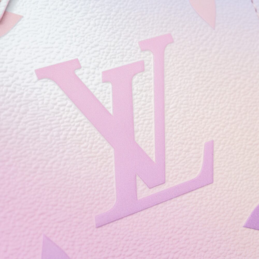 AAA Replica Louis Vuitton LV PETIT SAC PLAT MONOGRAM CANVAS SUNRISE PASTEL GHW (NEW VERSION)
