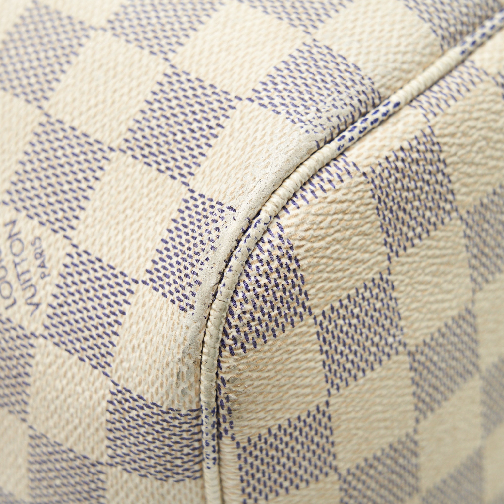 AAA Replica Louis Vuitton LV LOUIS VUITTOM NEVERFULL MM DAMIER AZUR