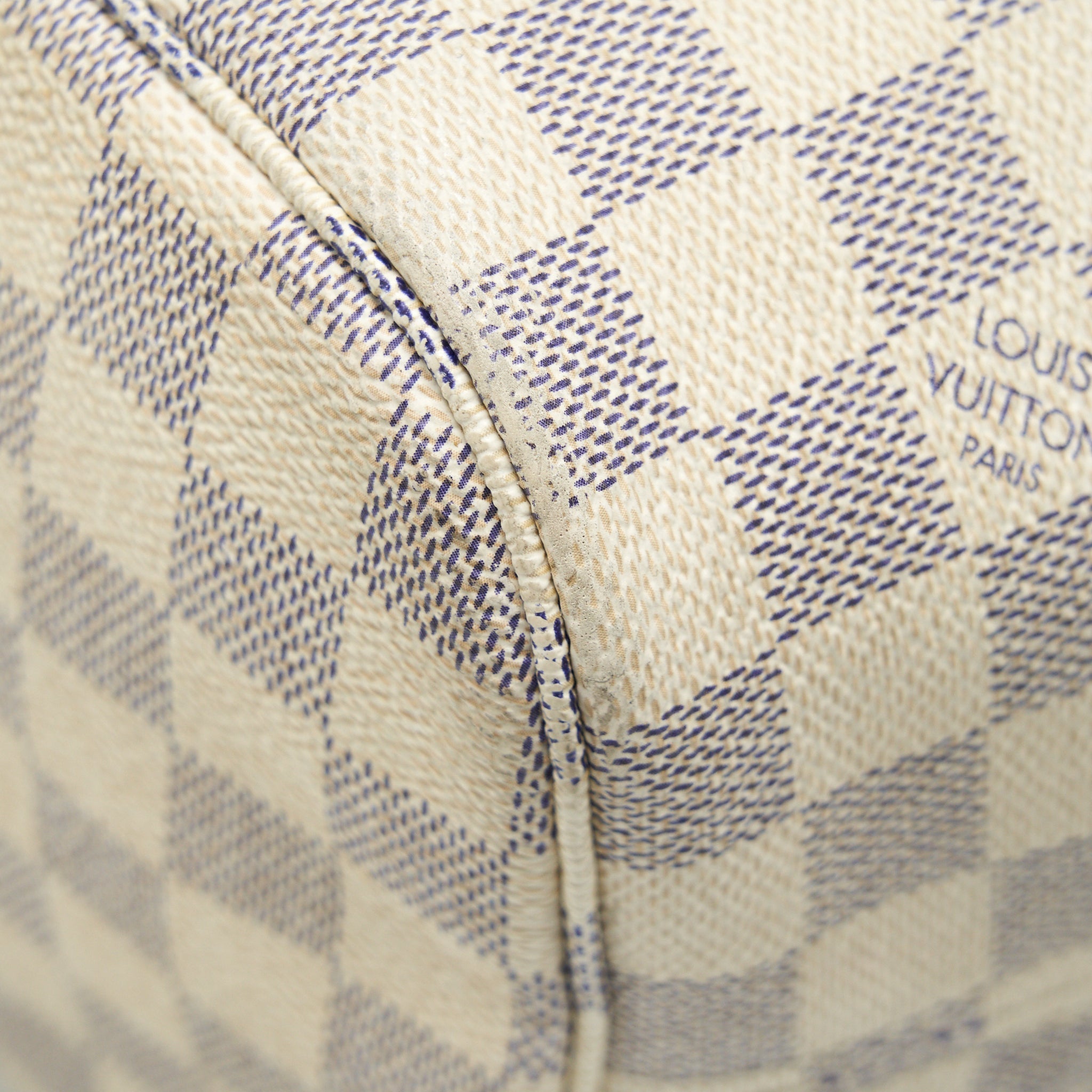 AAA Replica Louis Vuitton LV LOUIS VUITTOM NEVERFULL MM DAMIER AZUR
