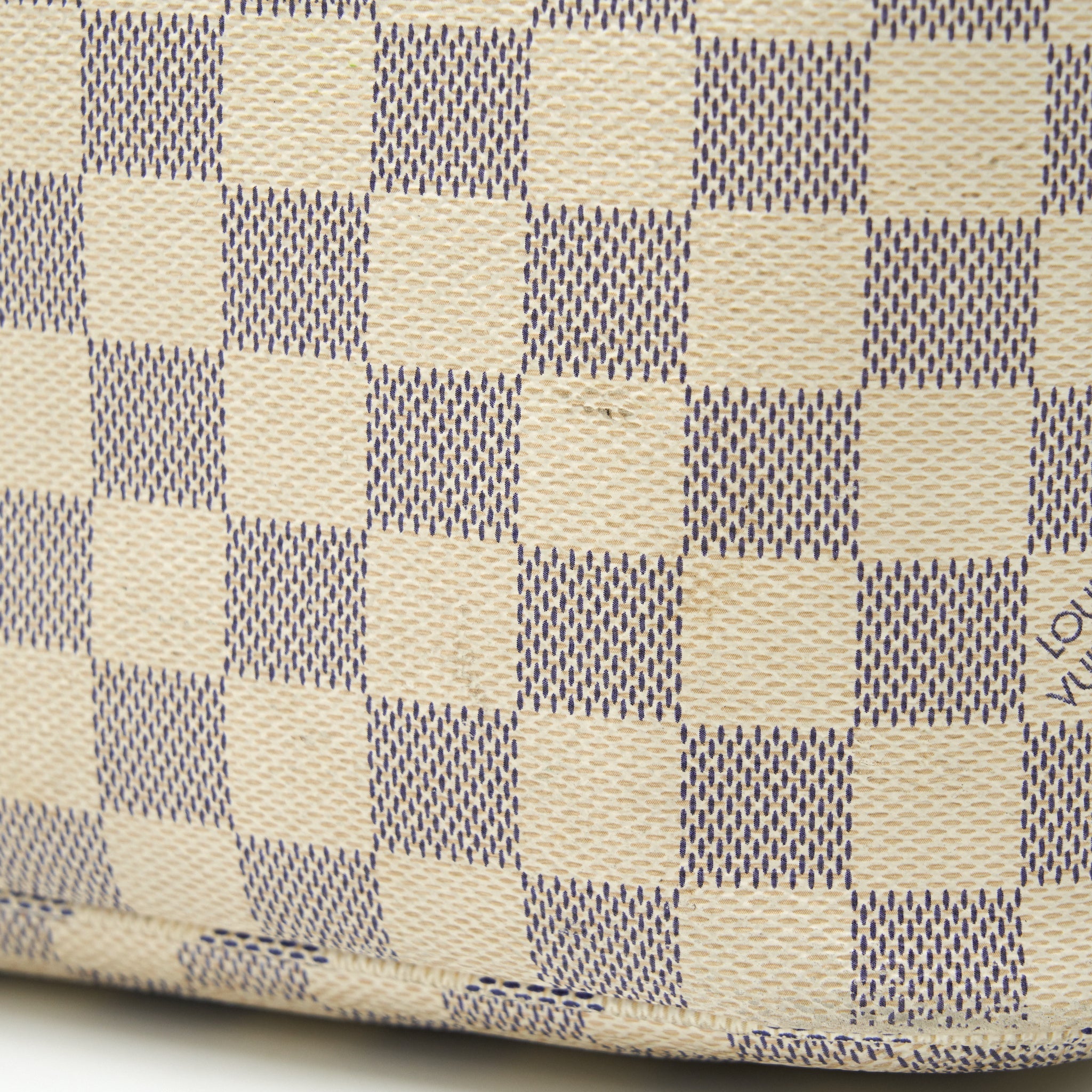 AAA Replica Louis Vuitton LV LOUIS VUITTOM NEVERFULL MM DAMIER AZUR