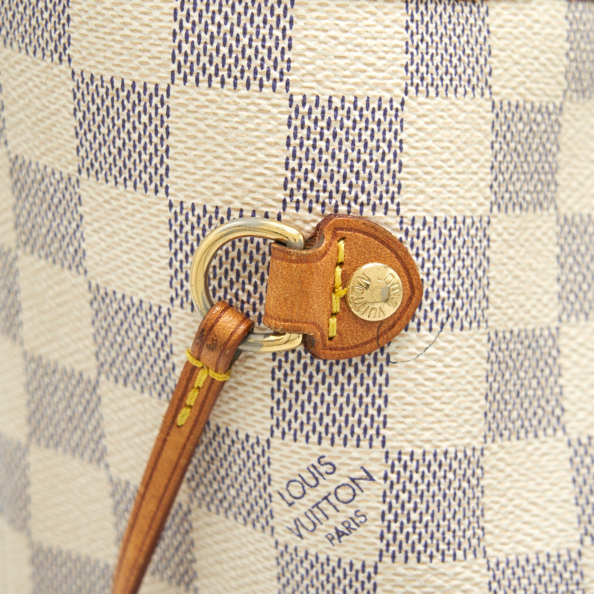 AAA Replica Louis Vuitton LV LOUIS VUITTOM NEVERFULL MM DAMIER AZUR