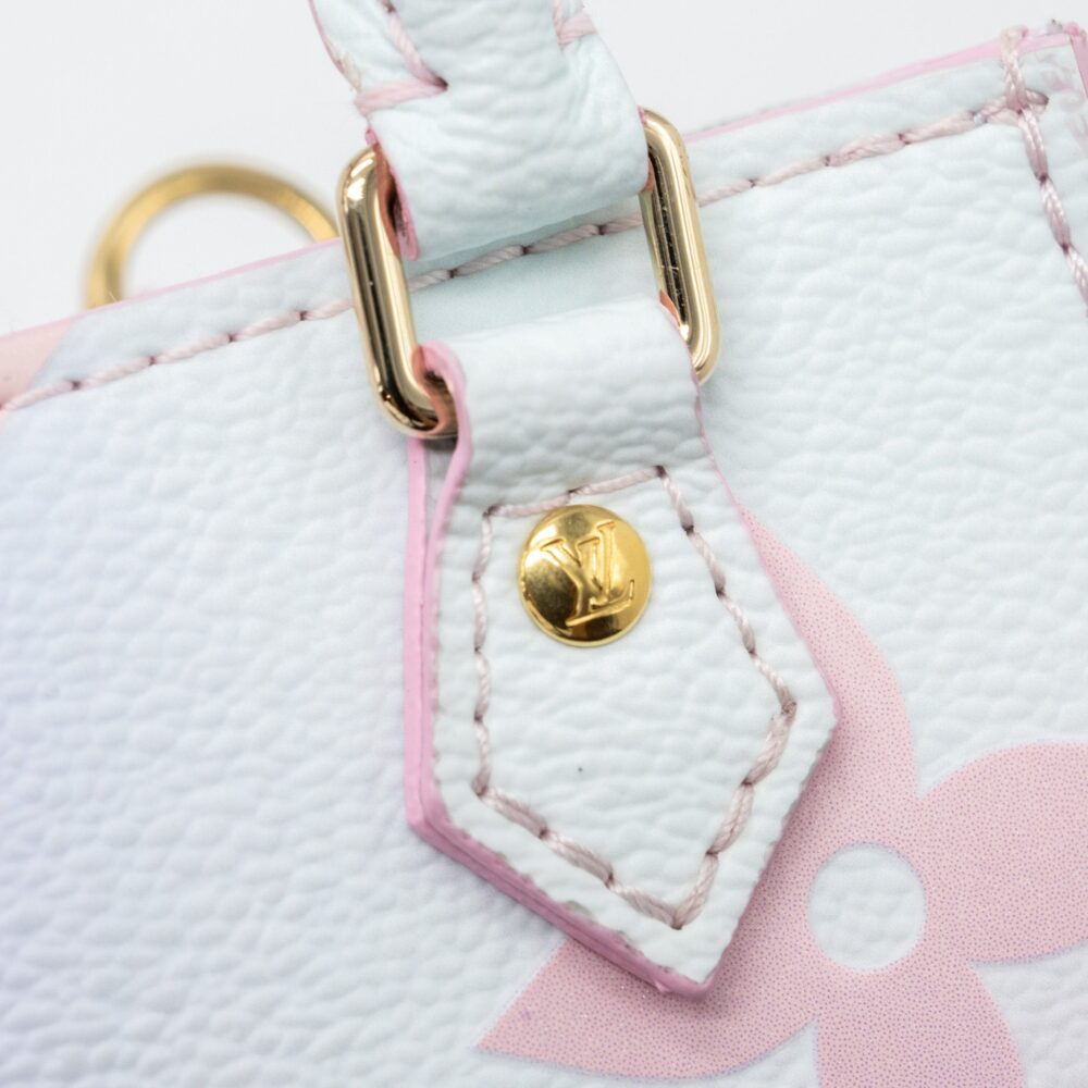 AAA Replica Louis Vuitton LV PETIT SAC PLAT MONOGRAM CANVAS SUNRISE PASTEL GHW (NEW VERSION)