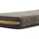 AAA Replica Louis Vuitton LV CLEMENCE LONG WALLET MONOGRAM CANVAS FUCHSIA