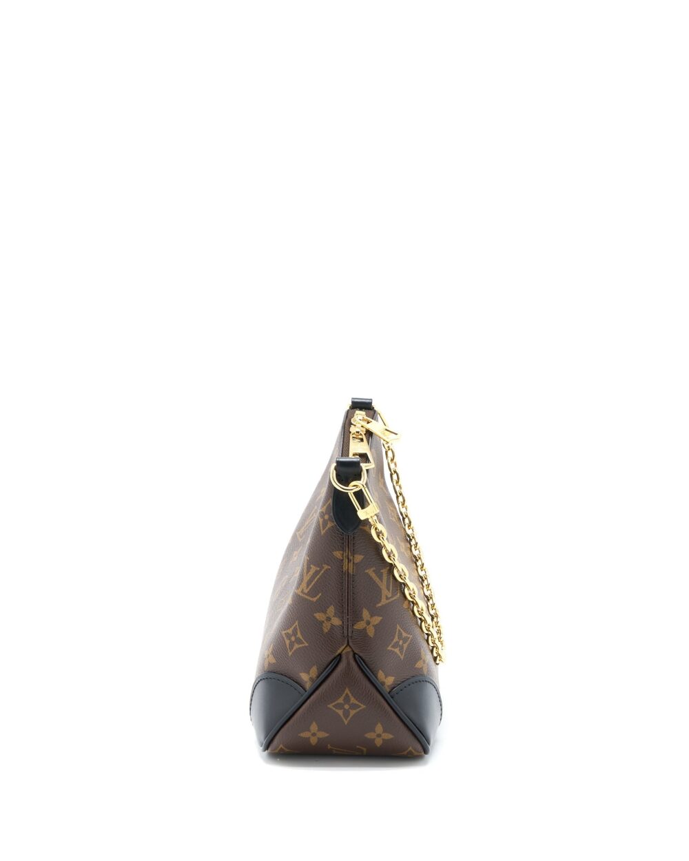 AAA Replica Louis Vuitton LV BOULOGNE BAG MONOGRAM CANVAS/BLACK GHW (NEW VERSION)