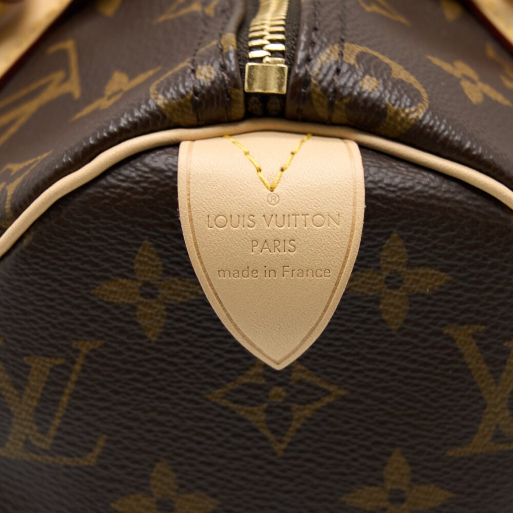 AAA Replica Louis Vuitton LV SPEEDY 25 MONOGRAM CANVAS GHW (NEW VERSION)
