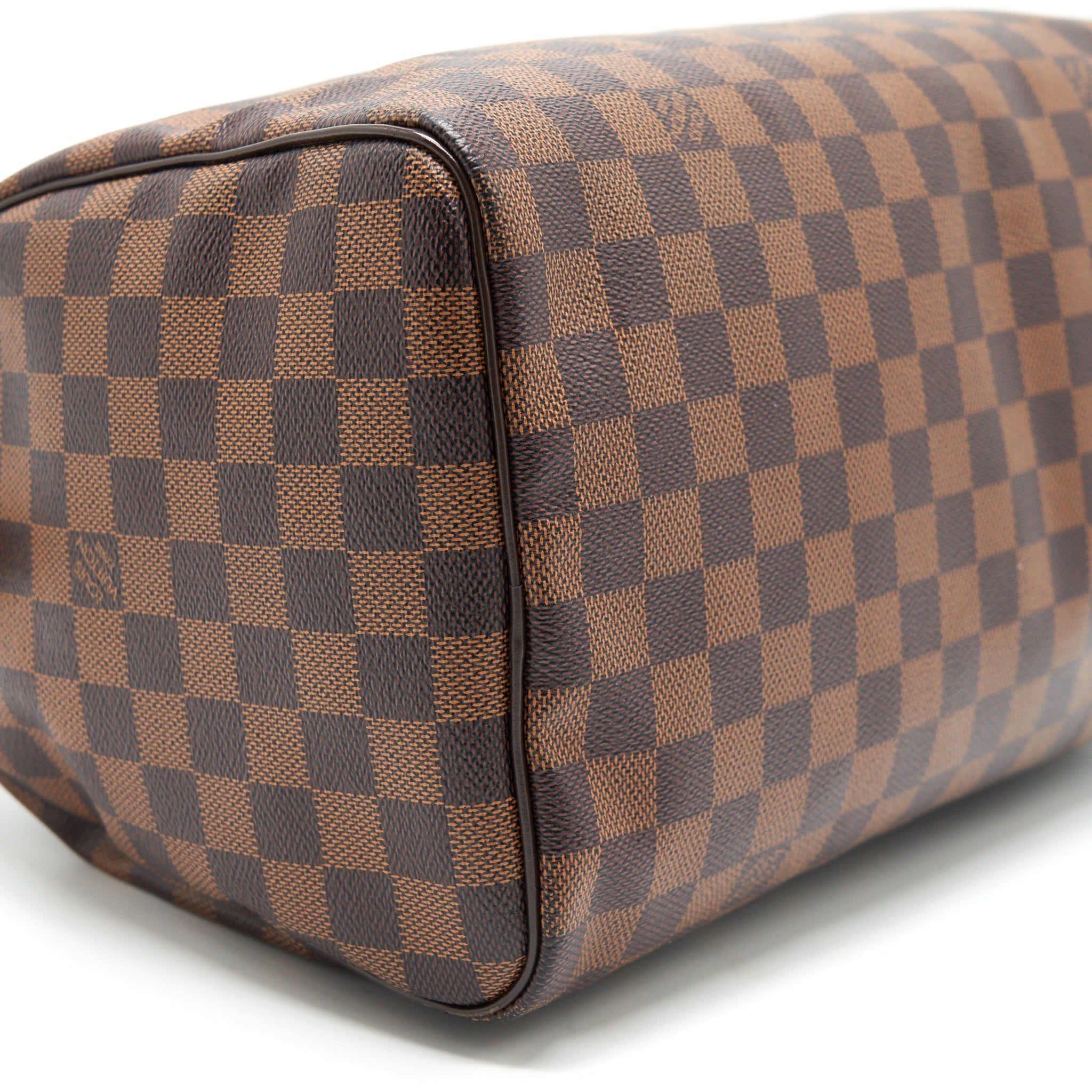 AAA Replica Louis Vuitton LV SPEEDY 30 DAMIER EBENE CANVAS