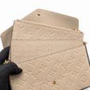 AAA Replica Louis Vuitton LV FELICIE POCHETTE MONOGRAM EMPREINTE TOURTERELLE GHW