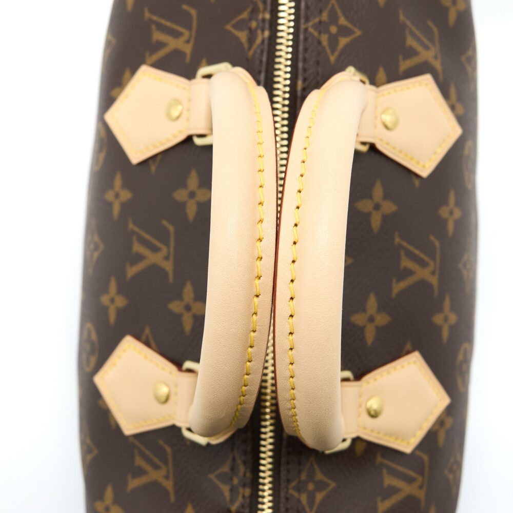 AAA Replica Louis Vuitton LV SPEEDY 25 MONOGRAM CANVAS GHW (NEW VERSION)