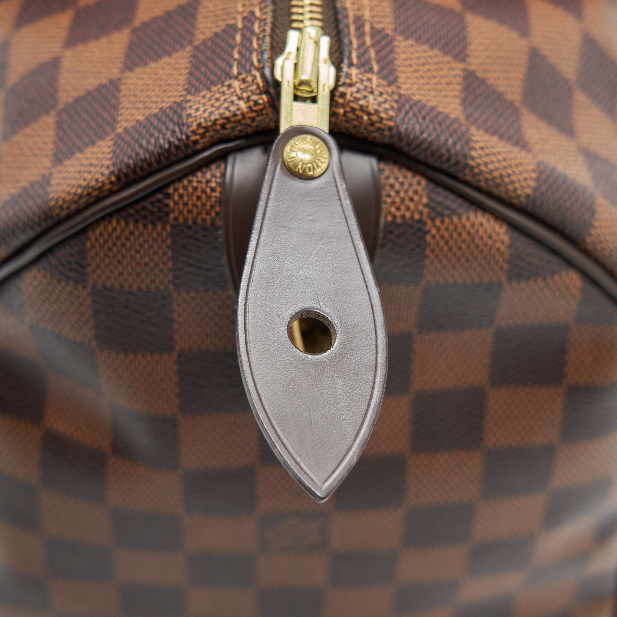 AAA Replica Louis Vuitton LV SPEEDY 30 DAMIER EBENE CANVAS