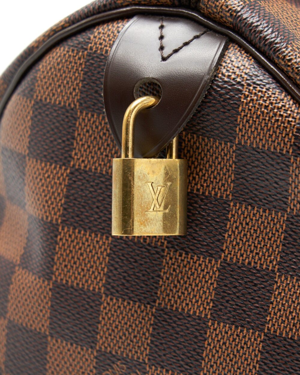 AAA Replica Louis Vuitton LV SPEEDY 30 DAMIER EBENE CANVAS