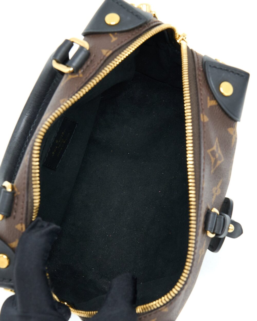 AAA Replica Louis Vuitton LV PETITE MALLE SOUPLE MONOGRAM CANVAS GHW