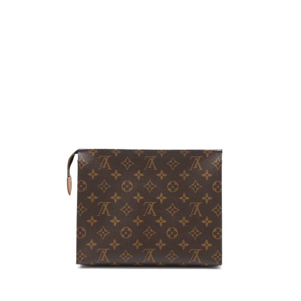 AAA Replica Louis Vuitton LV TOILETRY POCHETTE 26 MONOGRAM CANVAS GHW