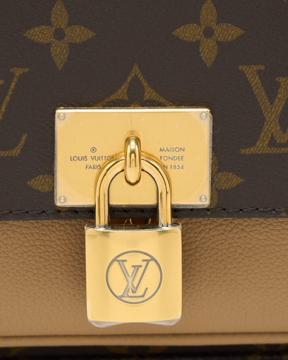 AAA Replica Louis Vuitton LV MARIGNAN TOP HANDLE MESSENGER BAG MONOGRAM CANVAS BROWN GHW