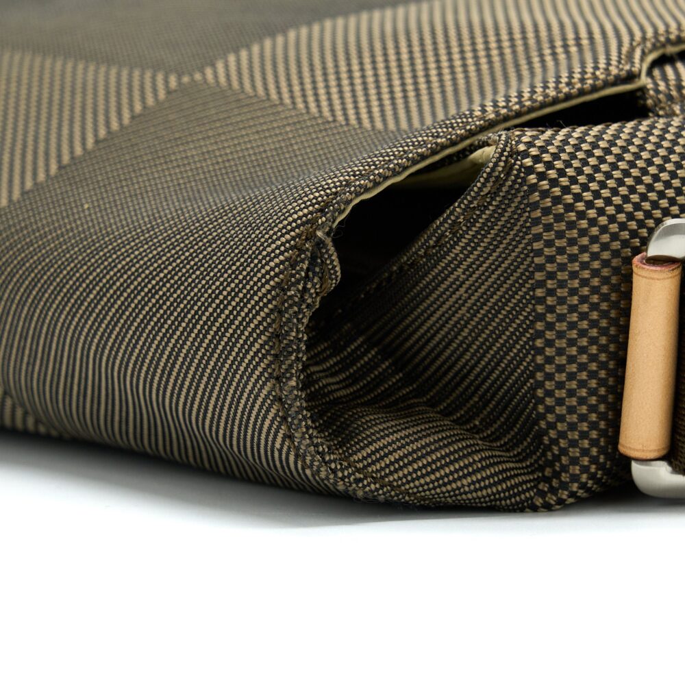 AAA Replica Louis Vuitton LV MESSENGER BAG FABRIC/BEIGE LEATHER MULTICOLOUR GHW