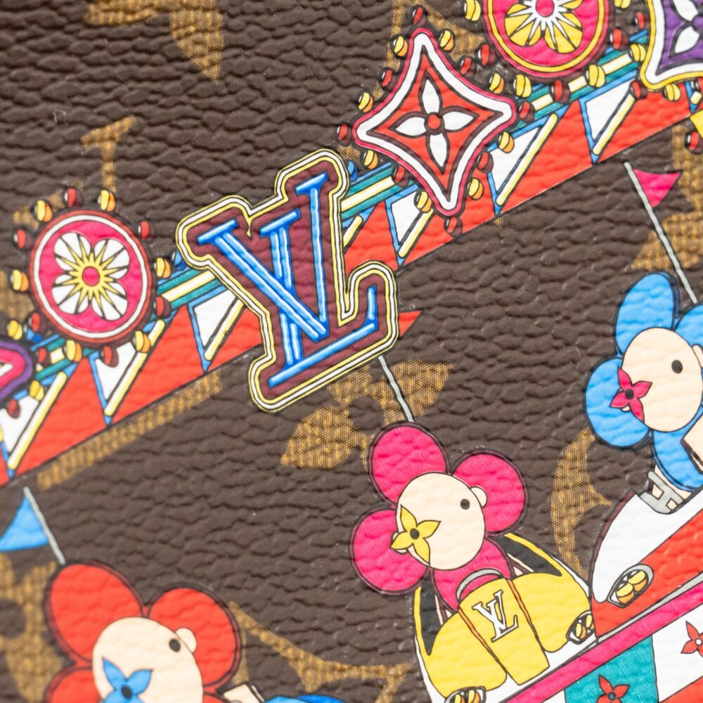 AAA Replica Louis Vuitton LV 2020 MINI POCHETTE 2020 CHRISTMAS ANIMATION BUMPER CARS MONOGRAM CANVAS GHW