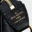 AAA Replica Louis Vuitton LV MINI POCHETTE ACCESSORIES BICOLOUR MONOGRAM EMPREINTE LEATHER GHW (NEW VERSION)