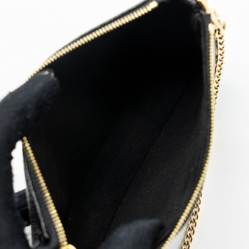 AAA Replica Louis Vuitton LV MINI POCHETTE ACCESSORIES BICOLOUR MONOGRAM EMPREINTE LEATHER GHW (NEW VERSION)