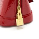 AAA Replica Louis Vuitton LV ALMA BB IN PATENT LEATHER RED