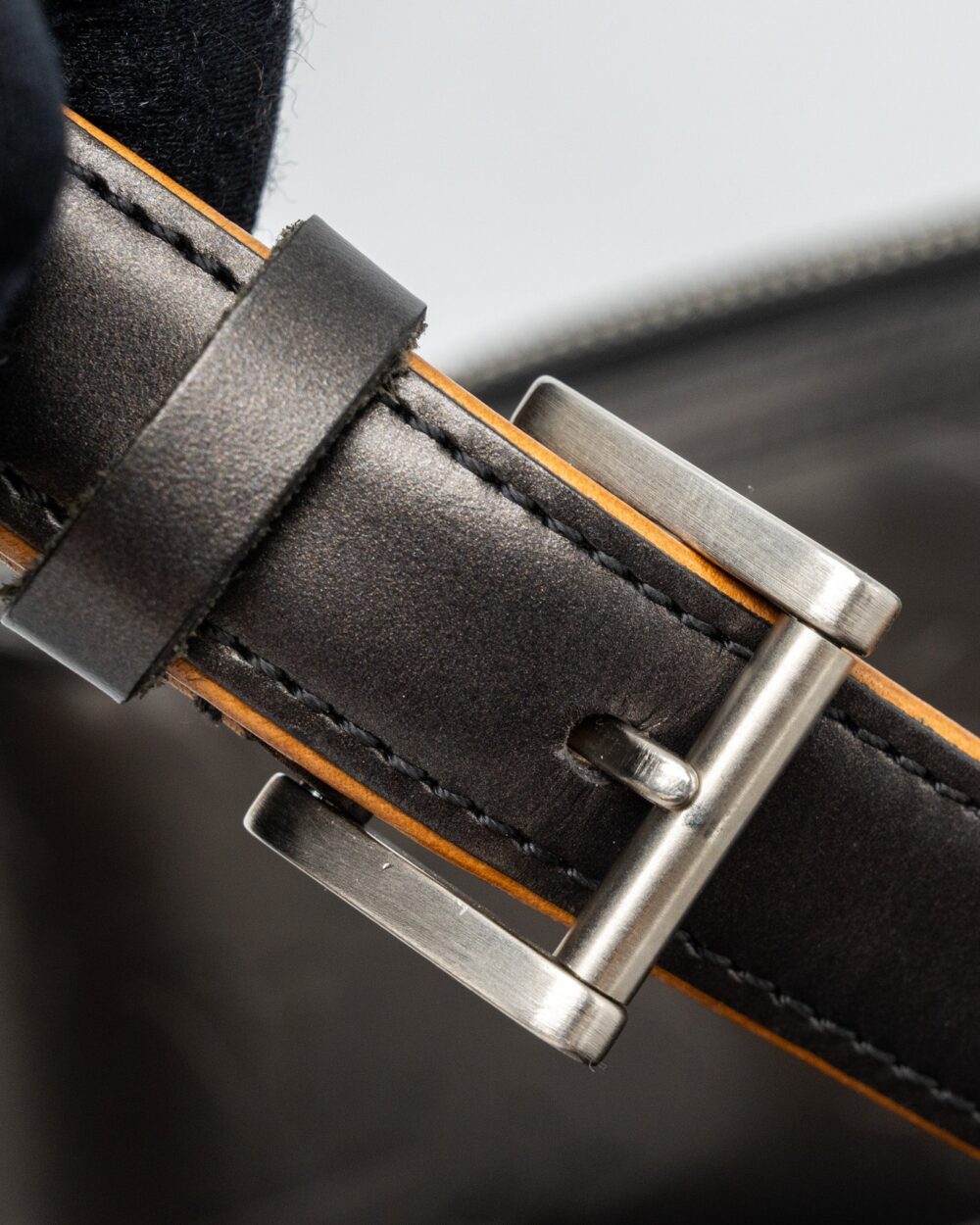 AAA Replica Louis Vuitton LV MESSENGER SHOULDER BAG LEATHER DARK GREY SHW