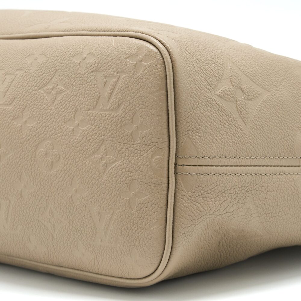 AAA Replica Louis Vuitton LV NEVERFULL MM MONOGRAM EMPREINTE TOURTERELLE GHW (NEW VERSION)