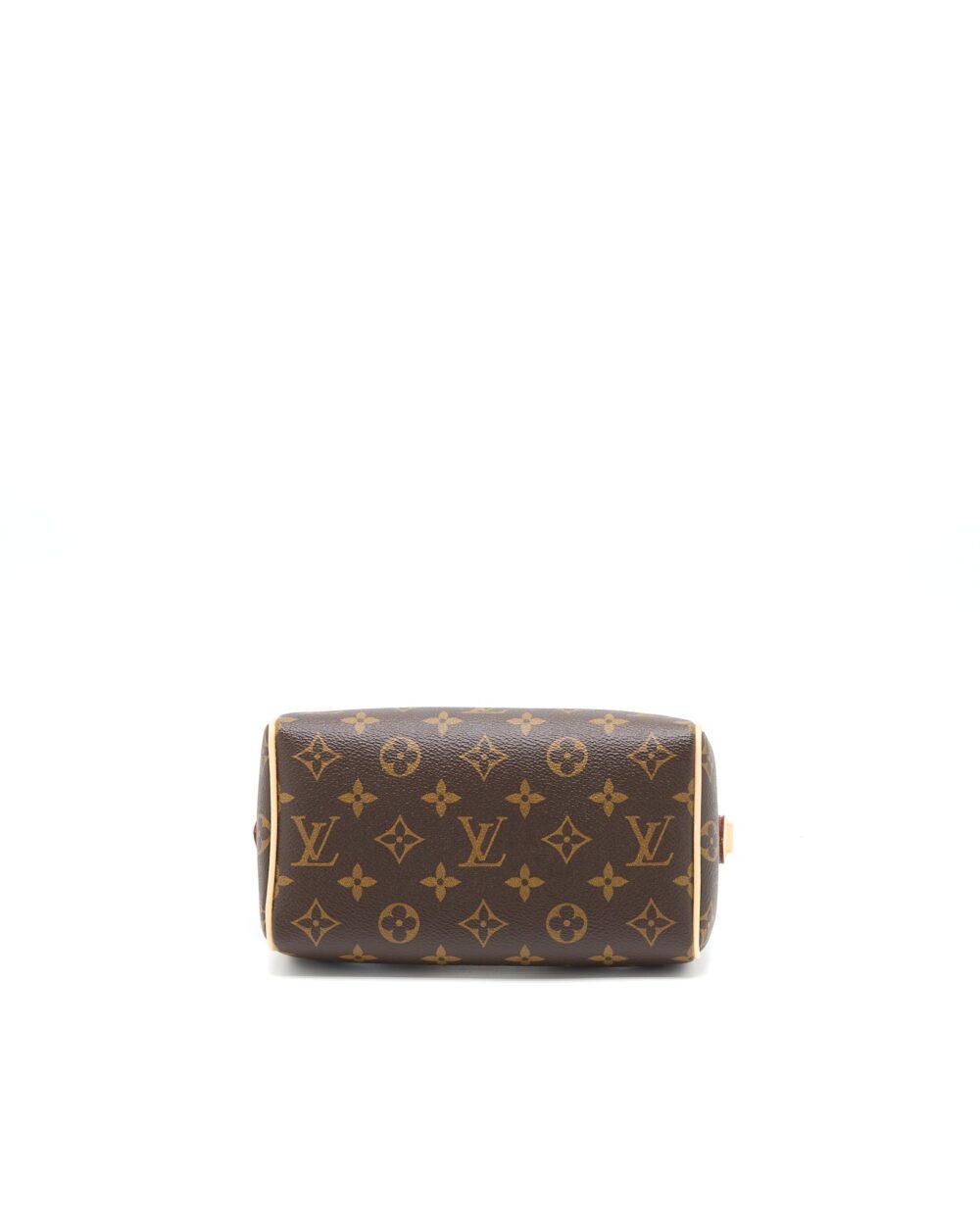 AAA Replica Louis Vuitton LV SPEEDY BANDOULIERE 20 MONOGRAM CANVAS BLACK STRAP GHW (NEW VERSION)