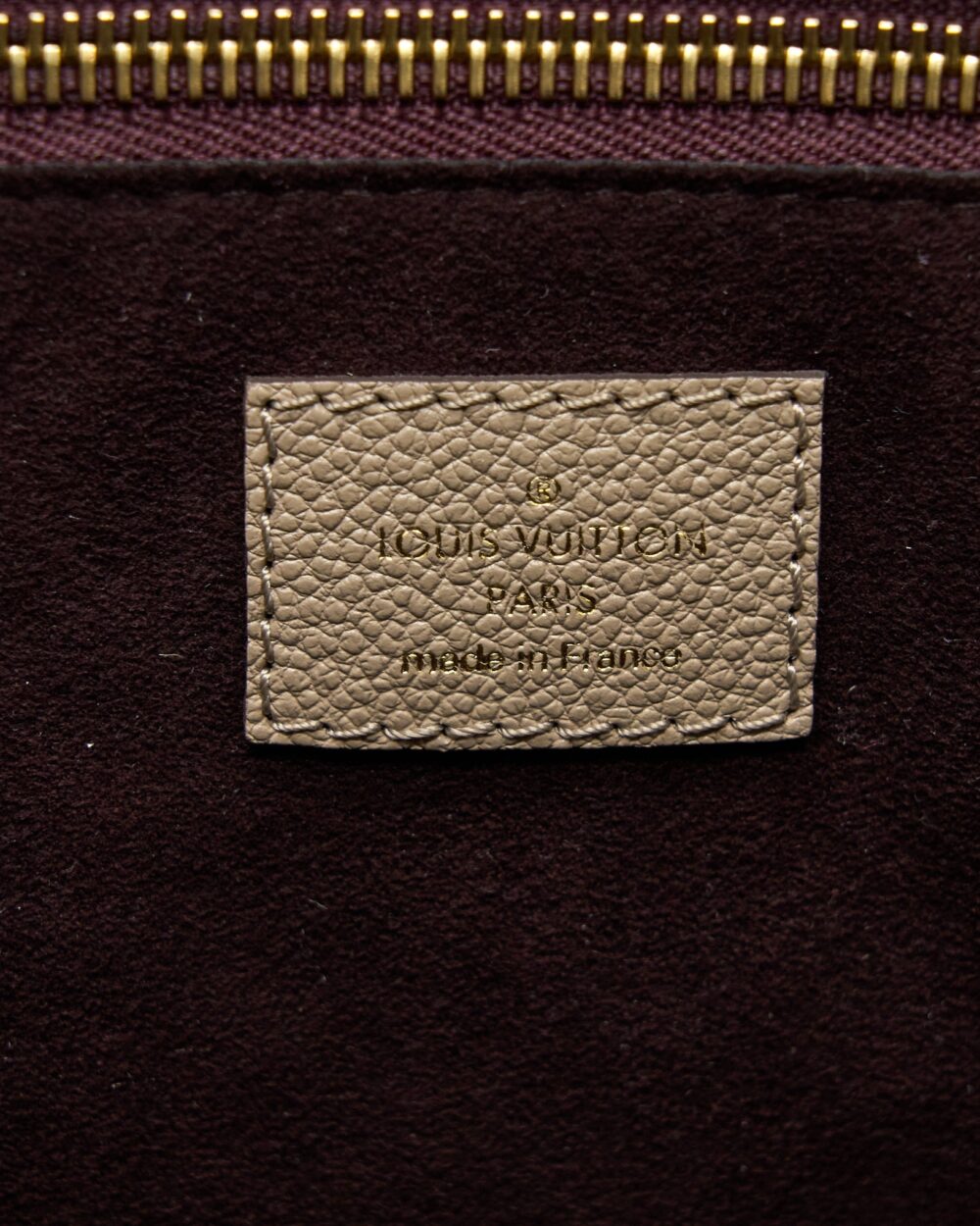 AAA Replica Louis Vuitton LV NEVERFULL MM MONOGRAM EMPREINTE TOURTERELLE GHW (NEW VERSION)