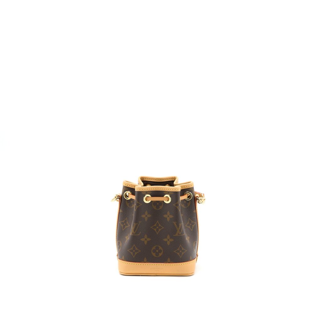 AAA Replica Louis Vuitton LV NANO NOE MONOGRAM CANVAS GHW
