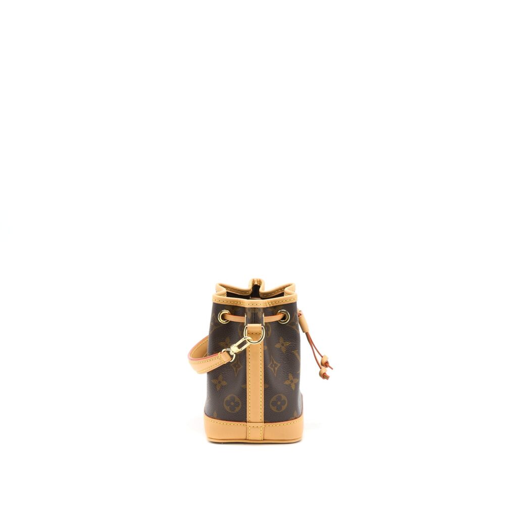 AAA Replica Louis Vuitton LV NANO NOE MONOGRAM CANVAS GHW
