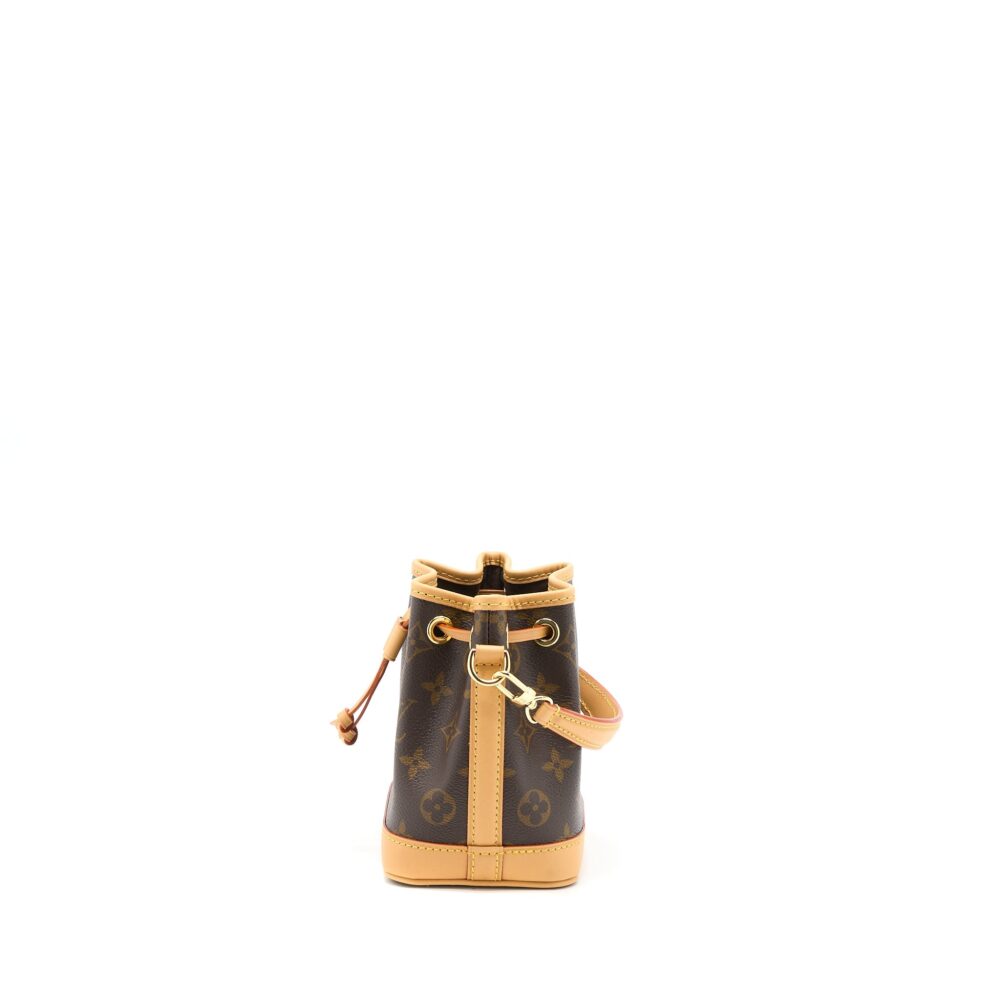 AAA Replica Louis Vuitton LV NANO NOE MONOGRAM CANVAS GHW