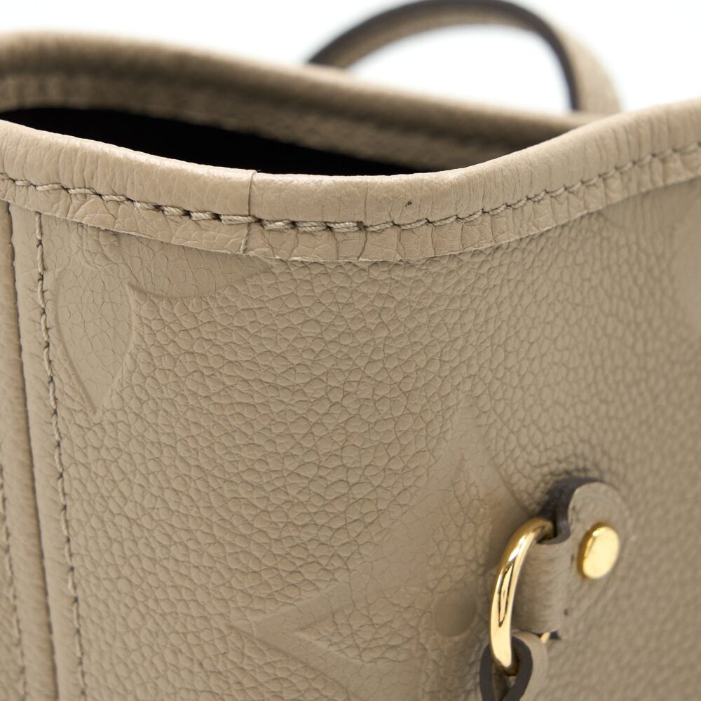 AAA Replica Louis Vuitton LV NEVERFULL MM MONOGRAM EMPREINTE TOURTERELLE GHW (NEW VERSION)