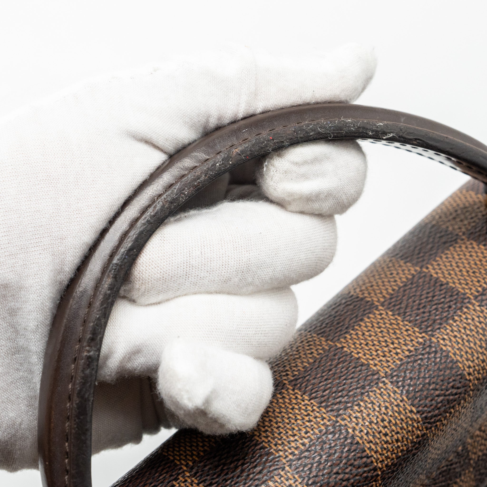 AAA Replica Louis Vuitton LV CROISETTE DAMIER EBENE GHW