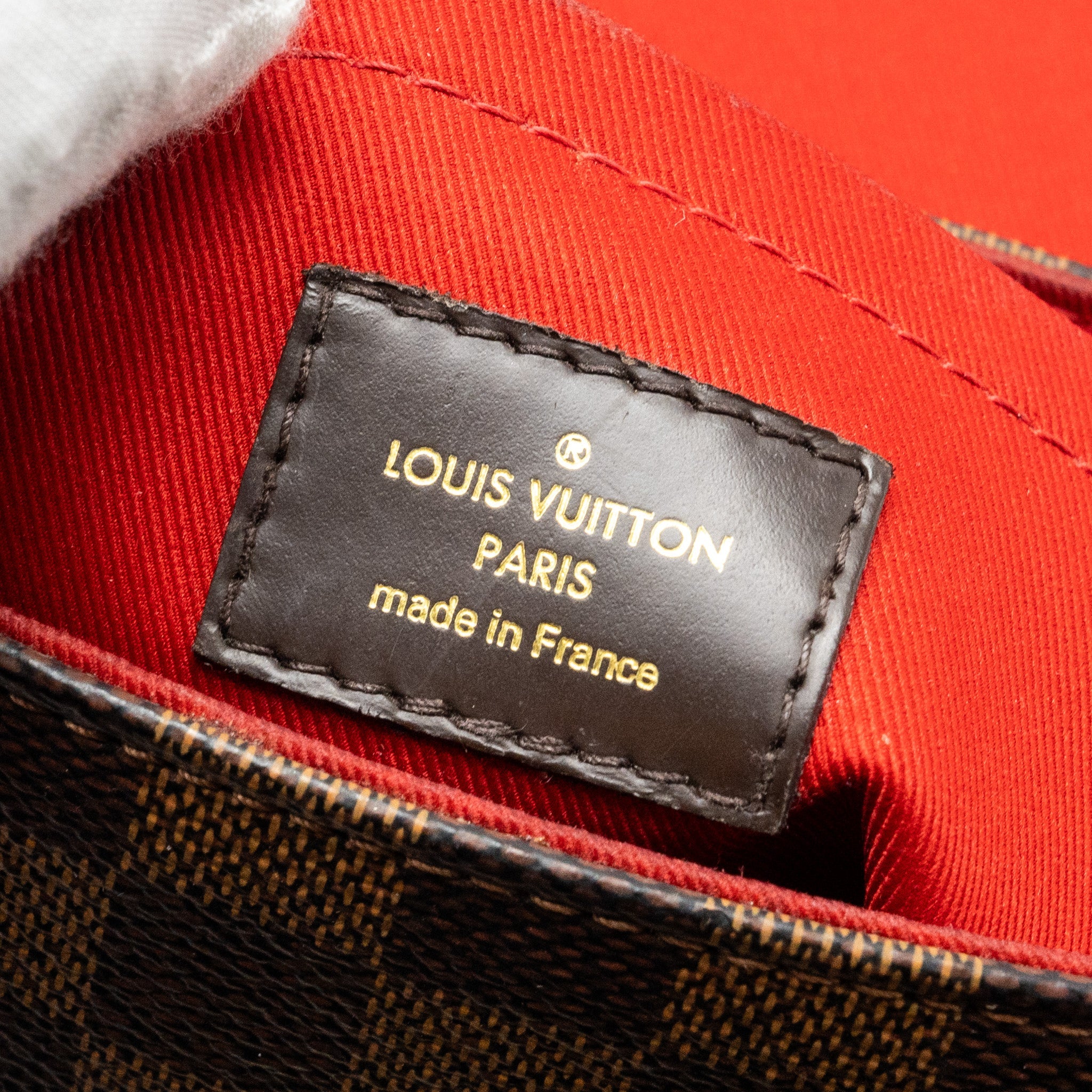 AAA Replica Louis Vuitton LV CROISETTE DAMIER EBENE GHW